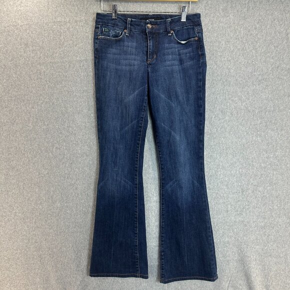 Women's Joe’s Jeans Size 26 Visionaire Skinny Bootcut Dark Wash Denim Jeans Navy - Picture 1 of 16